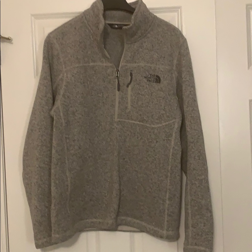 North face half zip jacket